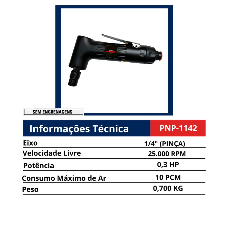 Retífica sem Engrenagens 25.000 RPM — Retíficas e Micro Retíficas