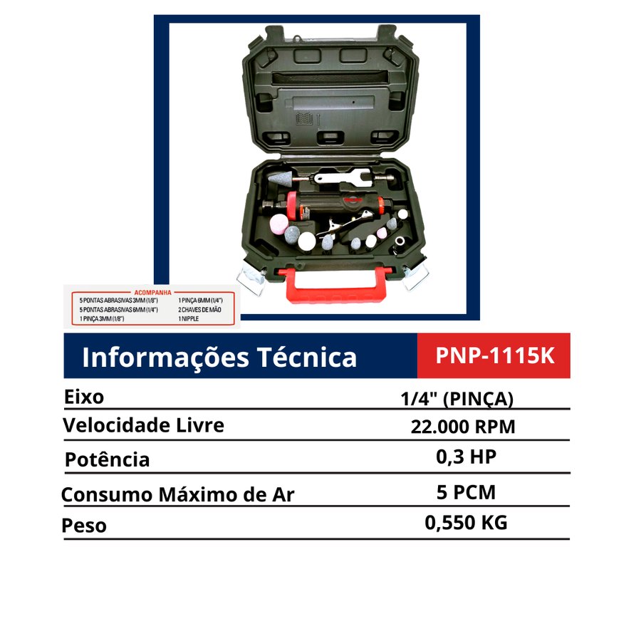 Lixadeira Orbital 6" com Aspiração