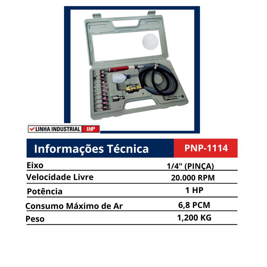 Retífica Linha Industrial 1 HP — Retíficas e Micro Retíficas