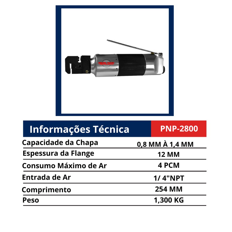 Solapadeira Pneumática — Funilaria — Desponteadeiras, Solapadeira, Martelinho e Debastadora