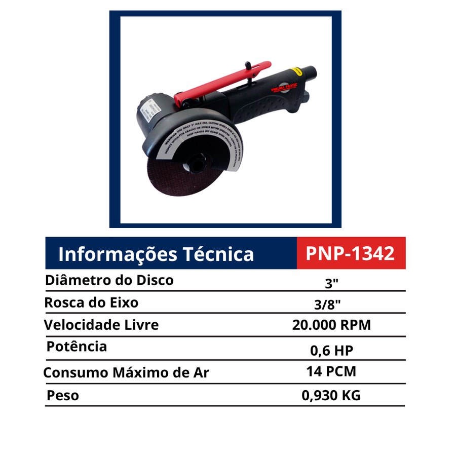 Cortador de Disco 3" 0,6 HP — Cortadores de Disco (Cut Off)