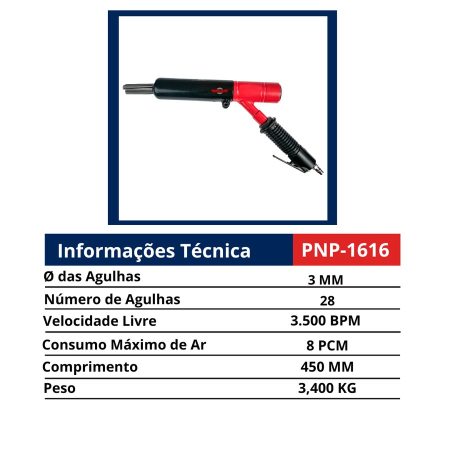 Desincrustador de Agulhas 3.500 BPM — Ferramentas à Úmido e Desincrustadores (Off-Shore)